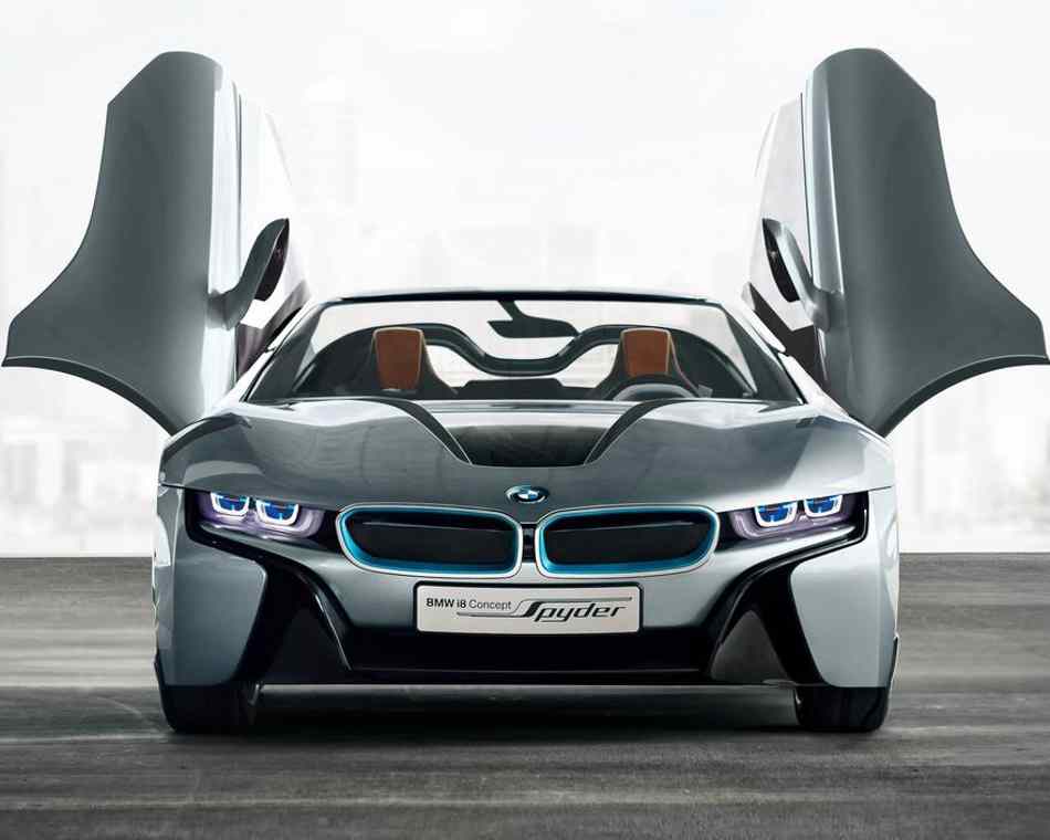 Фото BMW i8 Spyder Concept - кабриолет