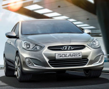 Цена седана Hyundai Solaris 2013