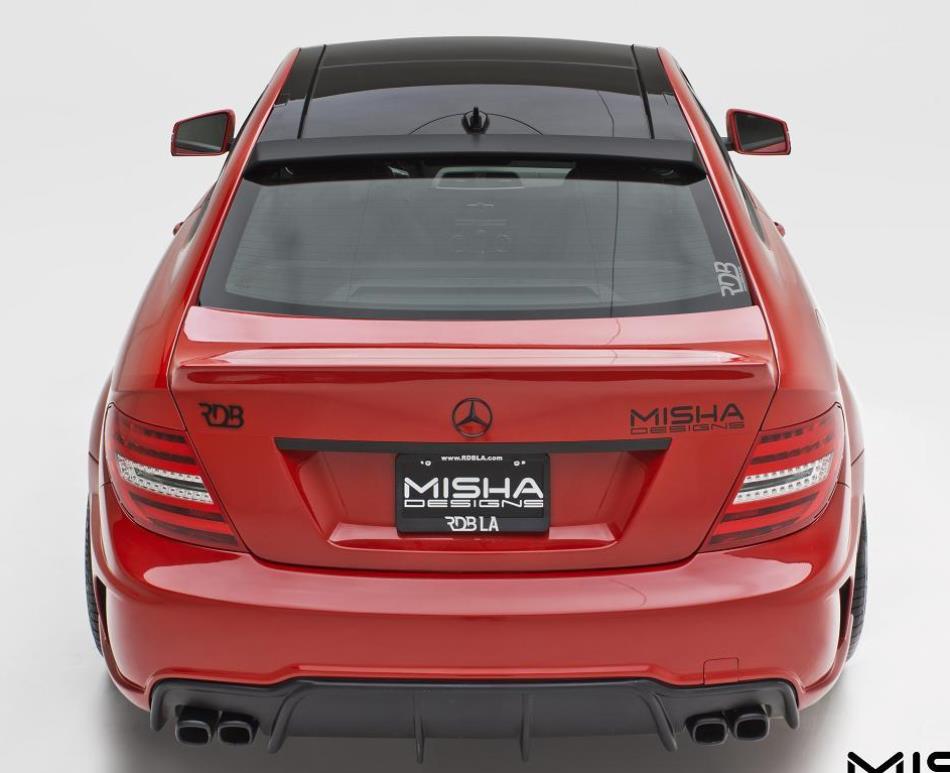задняя часть Mercedes C-Class от Misha Designs