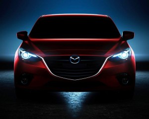 Mazda с фарами выезжающими