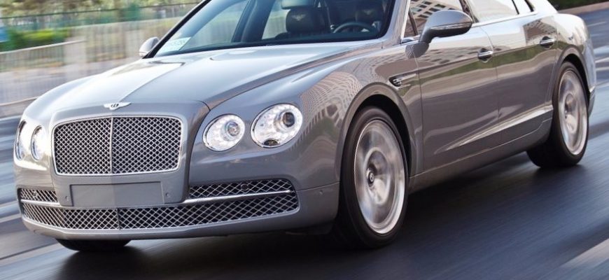 Bentley Flying Spur - налог на дорогие авто 2013