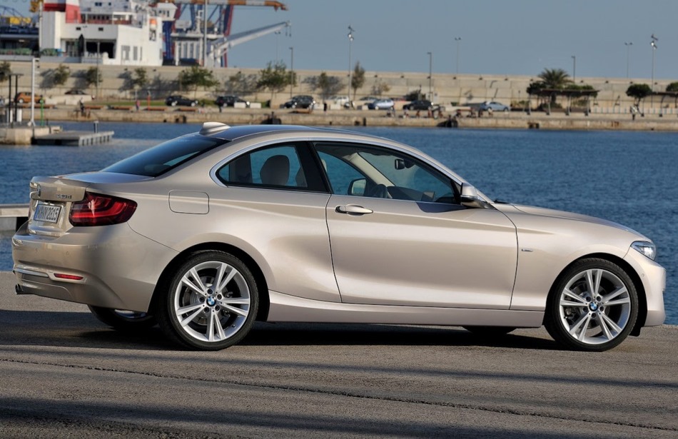 фото BMW 2-Series Coupe 2014 сбоку