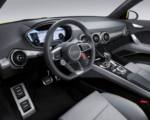 салон Audi TT Offroad Concept 2014