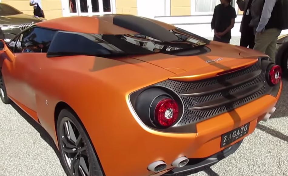 Купе Lamborghini 5-95 Zagato (фото, видео)