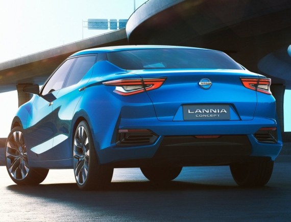 задняя часть концепта Nissan Lannia 2014