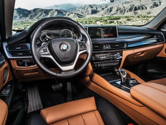 салон BMW X6 2015 года