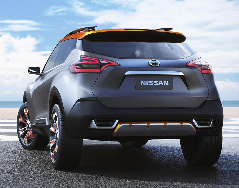 задние фонари Nissan Kicks Concept 2014