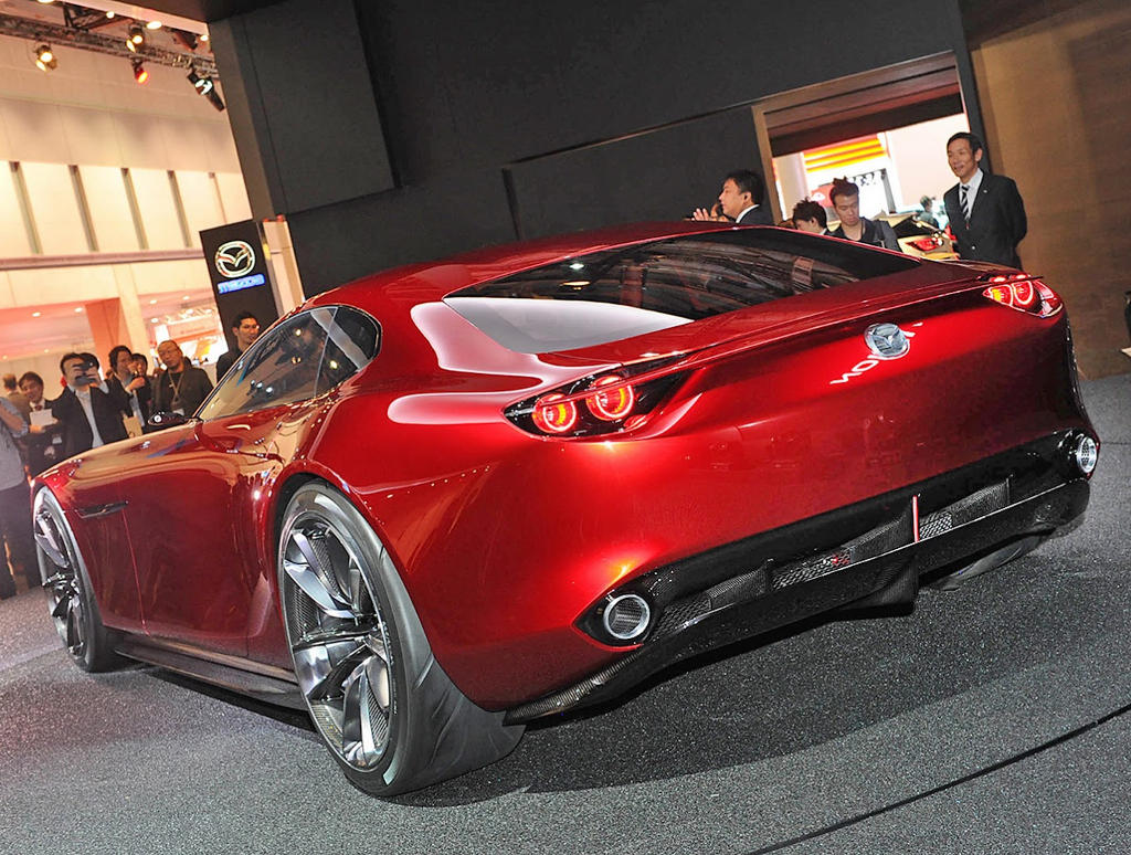 задняя часть Mazda RX-Vision 2015
