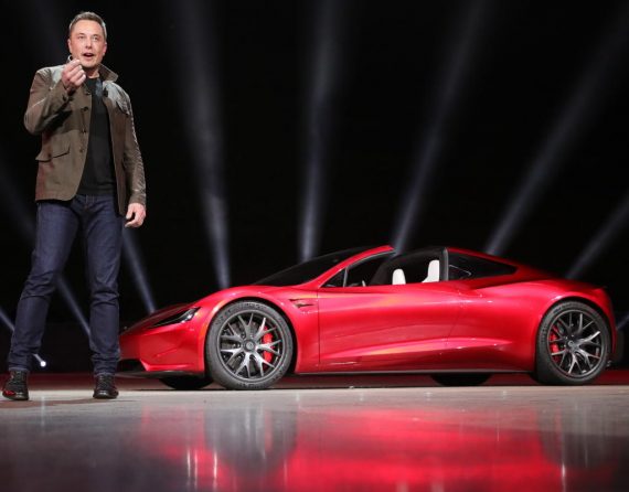 Илон Маск и новый Tesla Roadster 2 2023