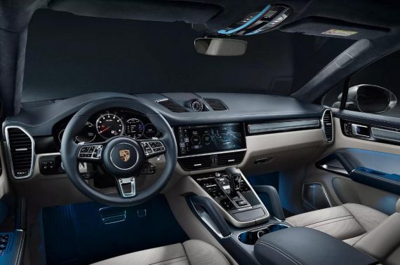 салон Porsche Cayenne Coupe 2022 фото