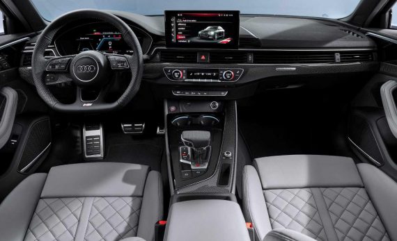 салон Audi A4 2020 фото