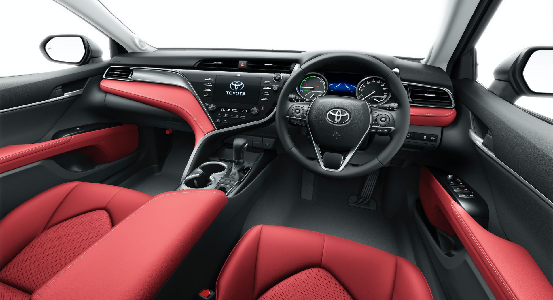 салон Toyota Camry WS Black Edition 2020—2021