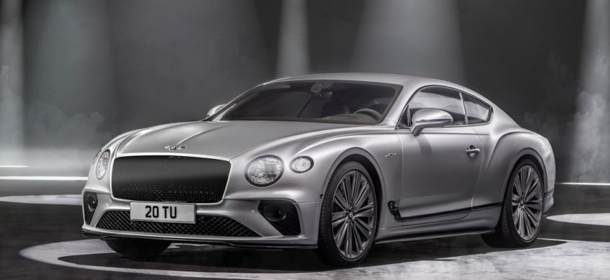 Bentley Continental GT Speed 2022 фото