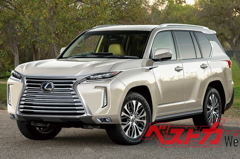 Новый lexus lx 600