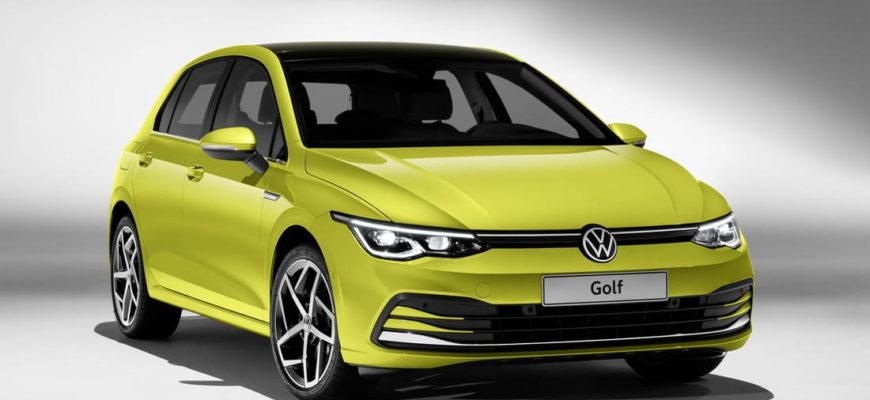 Volkswagen Golf 8 2021 фото
