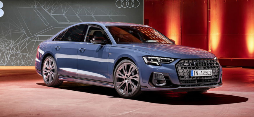 новая Audi A8 (D5) рестайлинг 2022