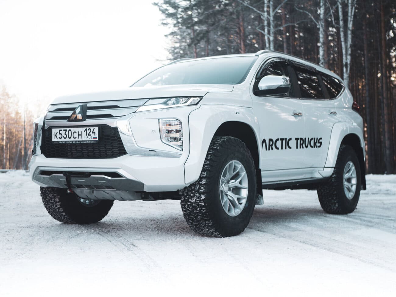 Mitsubishi Pajero Sport 2022 в тюнинге от Arctic Trucks