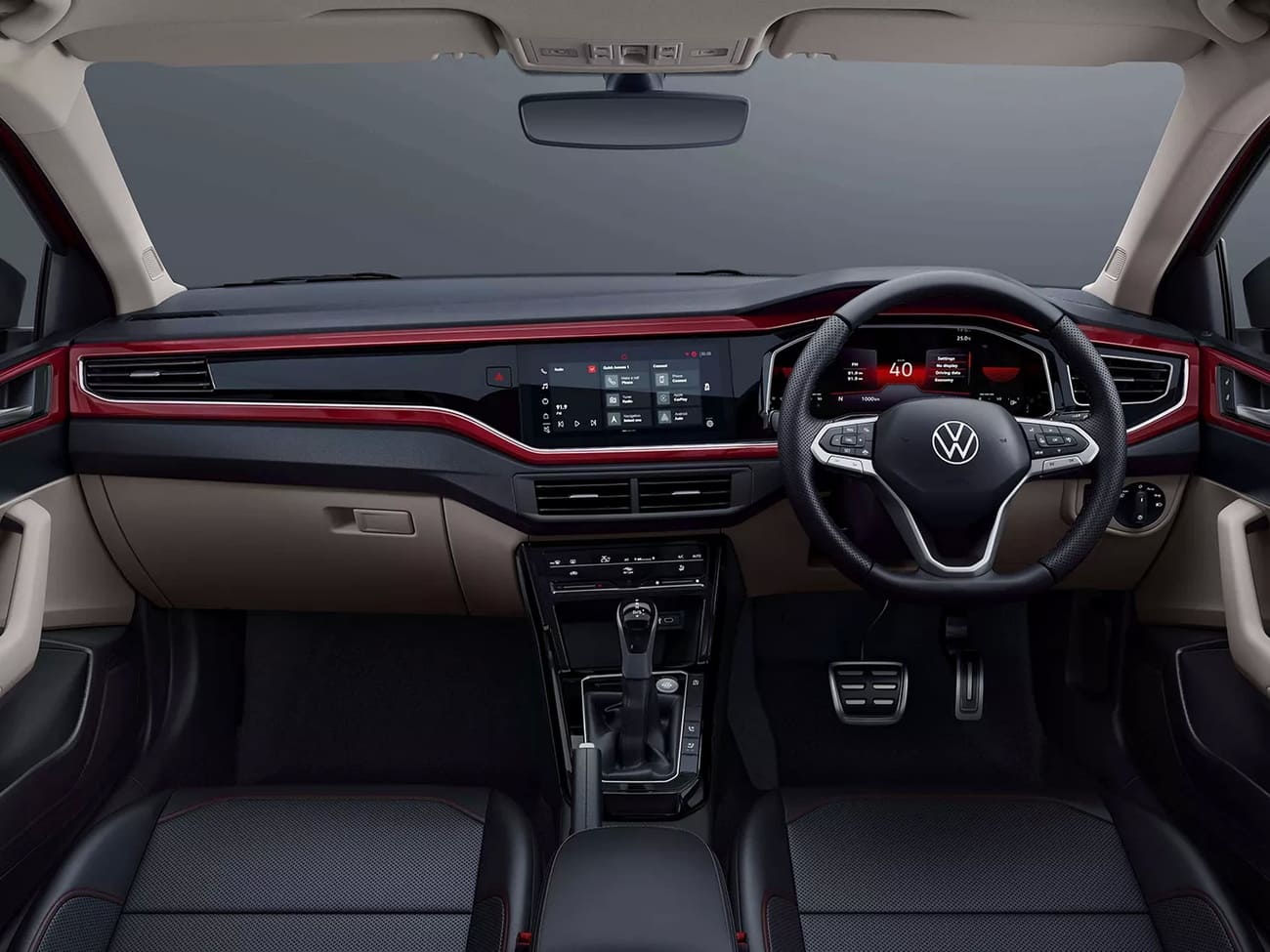 салон Volkswagen Virtus 2023