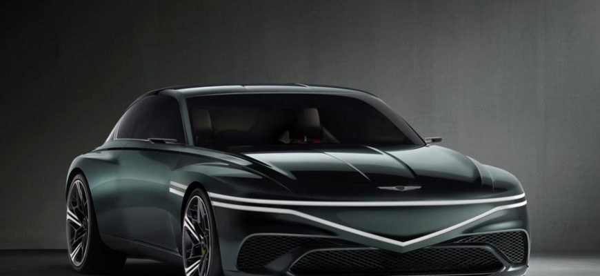 Электрический Genesis X Speedium Coupe 2022