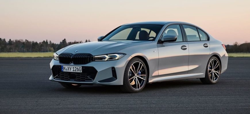 Новая BMW 3 серии 2023 фото