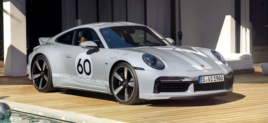 Porsche 911 Sport Classic 2023 фото