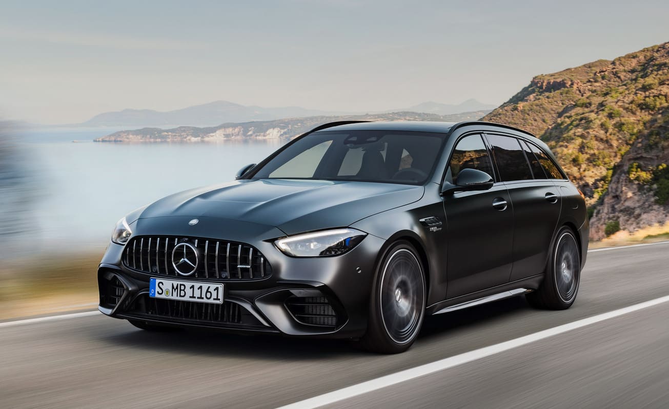 Новый универсал Mercedes-AMG C63 S 2023-2024