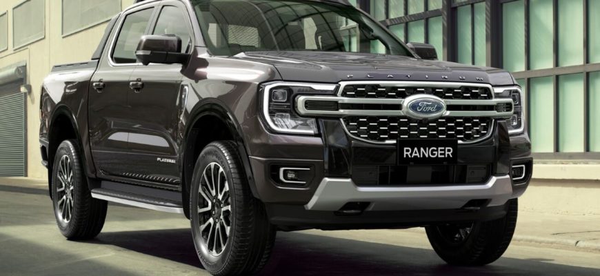 фото Ford Ranger Platinum 2023