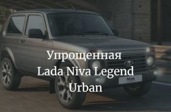 Упрощенная Lada Niva Legend Urban 2023 в России