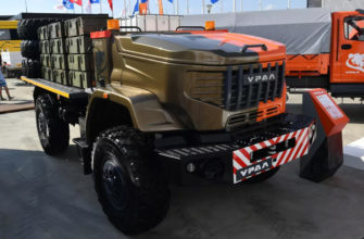 Беспилотный грузовик УРАЛ 2024