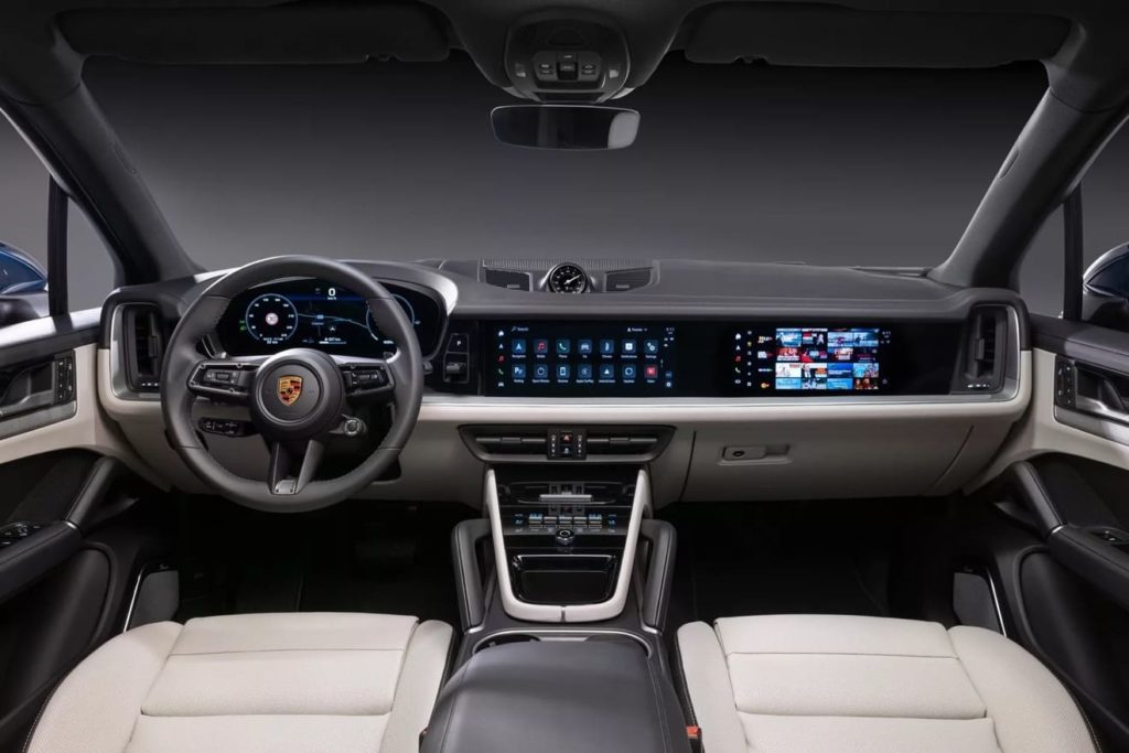 салон Porsche Cayenne 2024