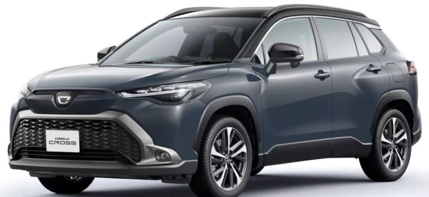 Новая Toyota Corolla Cross 2024 - 2025