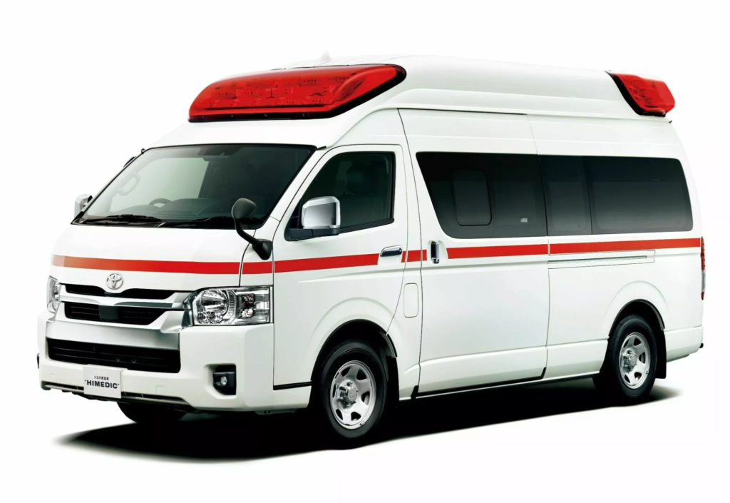 Новая Toyota HiAce 2024 карета скорой помощи