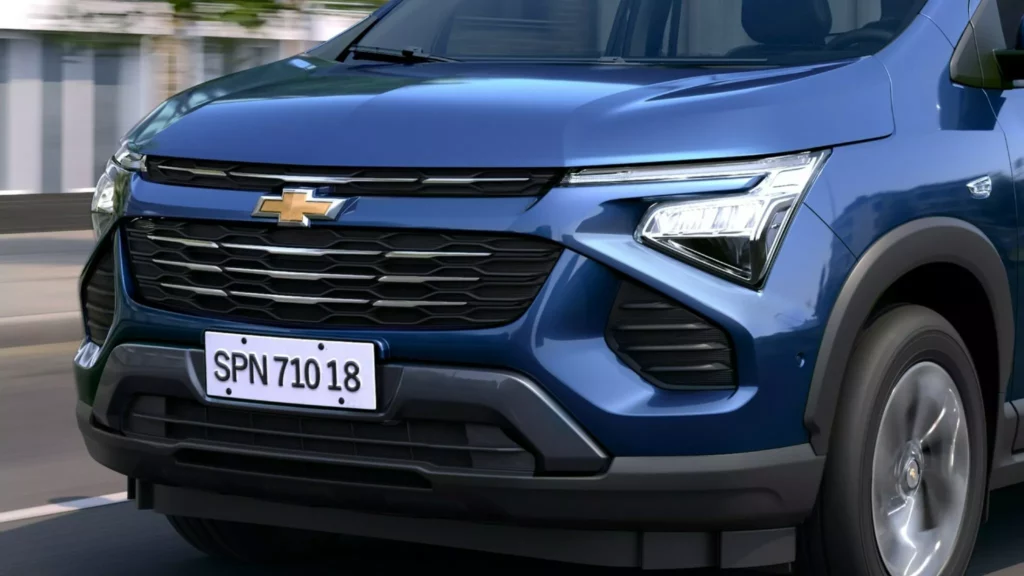 Новый Chevrolet Spin 2025 года