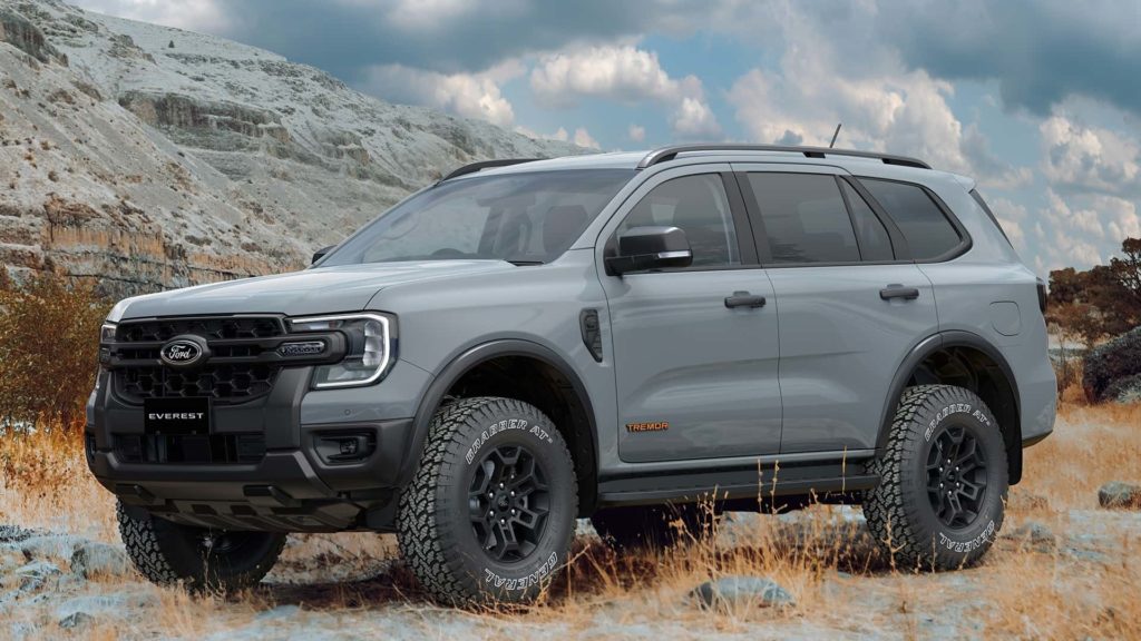 новый рамный внедорожник Ford Everest Tremor 2025