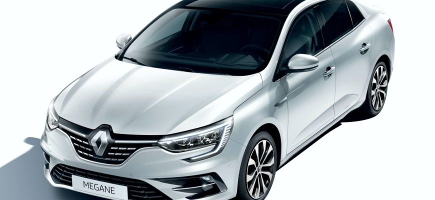 Новый седан Renault Megane 2024